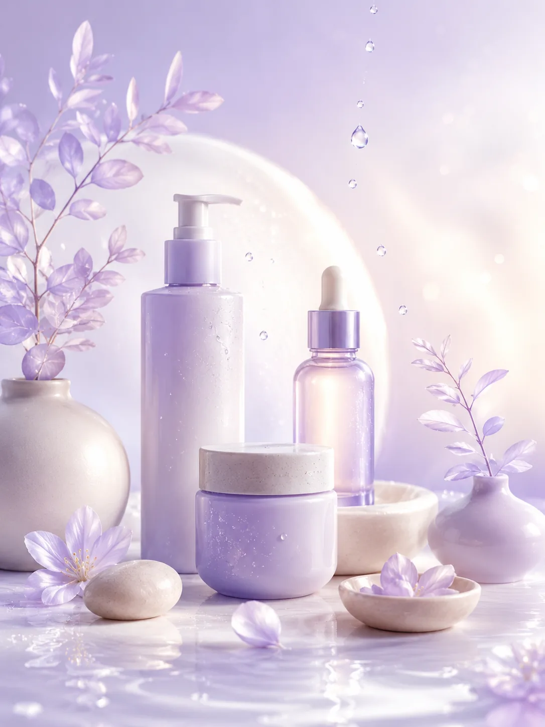Calm SkinVisor skincare portrait